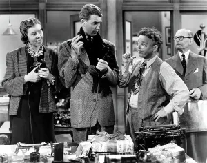 On The Phone Prints: IT'S A WONDERFUL LIFE, Mary Treen, James Stewart, Charles Williams, 1946