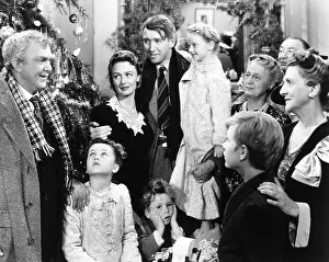 Christmas Prints: IT'S A WONDERFUL LIFE, Thomas Mitchell