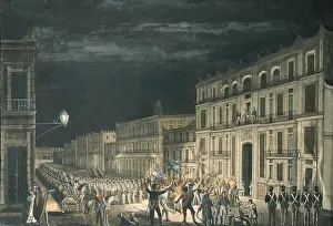 Proclamation Prints: ITURBIDE, Agustin (1783-1824). Mexican general and statesman