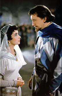 Movie Prints: IVANHOE, IVANHOE US / BR 1952 ELIZABETH TAYLOR GEORGE SANDERS Date 1952