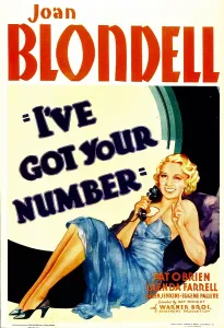Blondell Prints: I'VE GOT YOUR NUMBER, Joan Blondell, 1934