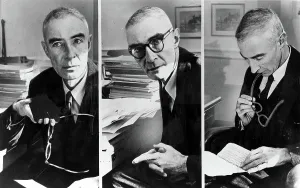 Atom Bomb Prints: J. ROBERT OPPENHEIMER-Head of the Manhattan Project
