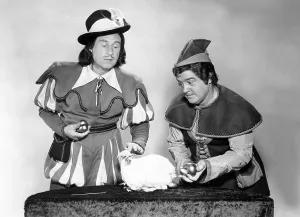 Eggs Prints: JACK AND THE BEANSTALK, Bud Abbott, Lou Costello [Abbott & Costello], 1952