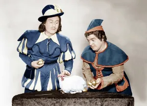 February Prints: JACK AND THE BEANSTALK, from left: Bud Abbott, Lou Costello [aka Abbott & Costello], 1952