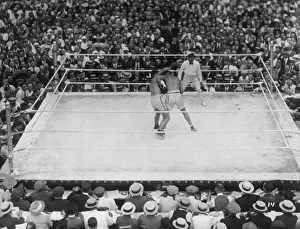 Georges Prints: Jack Dempsey and Georges Carpentier boxing for the World Heavyweight title