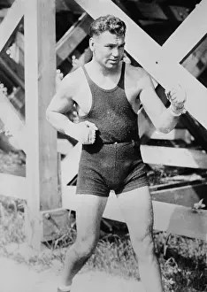 Heavyweights Prints: Jack Dempsey, the World Heavyweight Boxing Champion from 1919 to 1926. (BSLOC_2015_17_59)