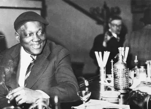 Boxers Prints: Jack Johnson former heavyweight champion in Paris April 4