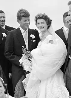 Toni Prints: Jackie Bouvier Kennedy and John F
