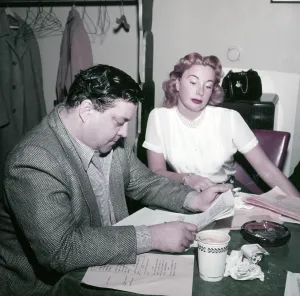 Jackie Prints: THE JACKIE GLEASON SHOW, from left: Jackie Gleason