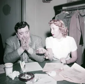 Jackie Prints: THE JACKIE GLEASON SHOW, from left: Jackie Gleason