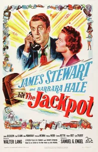 Hale Prints: THE JACKPOT, US poster art, from left: James Stewart