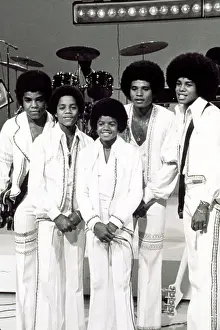 White Suit Prints: Jackson Five, Michael Jackson center. Courtesy: CSU Archives / Everett Collection