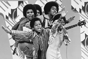 Afro Prints: THE JACKSON FIVE, perform, 8/28/70. Courtesy: CSU Archives / Everett Collection