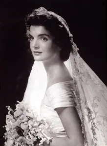 Wedding Portrait Prints: Jacqueline Bouvier Kennedy's wedding picture