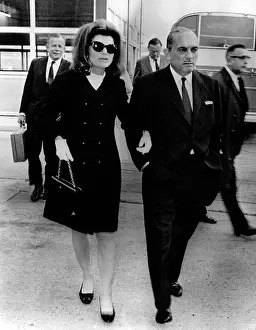 Kennedy Prints: Jacqueline Kennedy and her brother in law