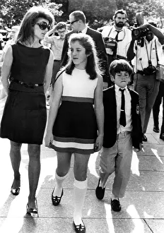 Kennedy Prints: Jacqueline Kennedy, Caroline Kennedy