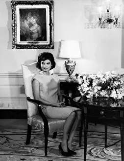 Hands Clasped Prints: Jacqueline Kennedy, circa. 1960s. Courtesy: CSU Archives/Everett Collection