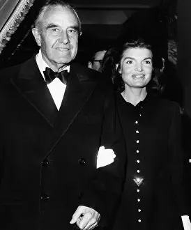 Formal Attire Prints: Jacqueline Kennedy (in her first public appearance since the death of her husband President John F)