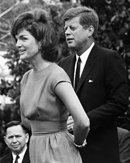 Politician Prints: Jacqueline Kennedy, John F. Kennedy