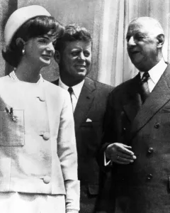 John F Prints: Jacqueline Kennedy, President John F