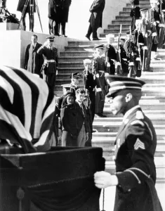 Funerals Prints: Jacqueline Kennedy, in a widow's veil