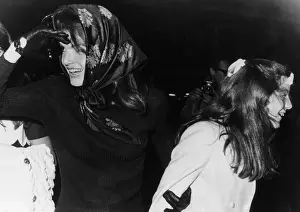 Kennedy Prints: Jacqueline Onassis and her daughter Caroline Kenndy