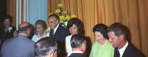 Political Conventions Prints: Jacqueline and Robert Kennedy host a reception at the 1964 Democratic National Convention