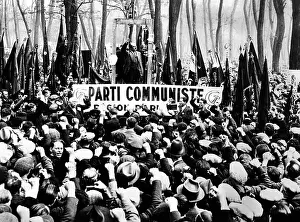 May Day Prints: Jacques Cuclox, Secretary General of the ARAC