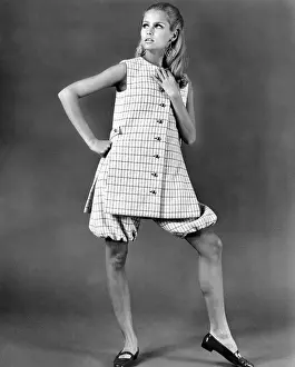Models Prints: Jacques Tiffeau, the French-born fashion designer was at the height of his career in the 1960s