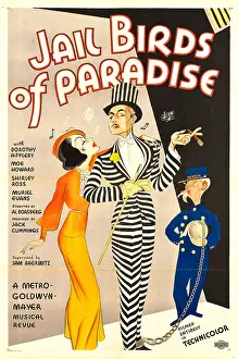 Prison Uniform Prints: JAIL BIRDS OF PARADISE, 1934