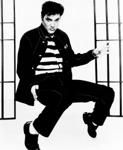 Prison Uniform Prints: JAILHOUSE ROCK, Elvis Presley, 1957