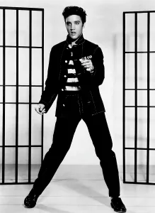 April Prints: JAILHOUSE ROCK, Elvis Presley, 1957