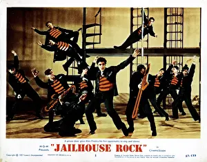 Dancing Prints: JAILHOUSE ROCK, Elvis Presley, 1957