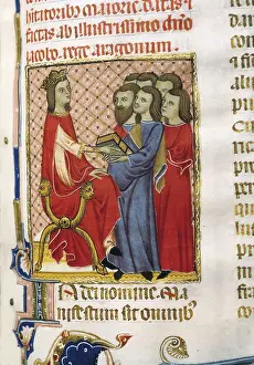 Regal Prints: Jaime II (1243-1311). 'Llibre de franqueses i privilegis del regne de Mallorca'