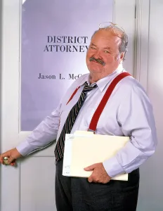 Moustache Prints: JAKE AND THE FATMAN, William Conrad, 1987-92