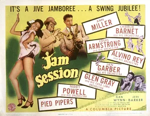 1944 Movies Prints: JAM SESSION, Ann Miller, Louis Armstrong, Charlie Barnet, 1944