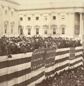 Morrison Prints: James A. Garfield sworn in as President on March 4