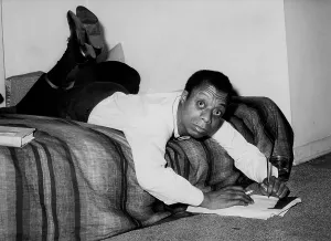 African American Prints: James Baldwin, 1963. Courtesy: CSU Archives/Everett Collection
