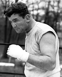 February Prints: James Braddock in training for upcoming fight against Joe Louis
