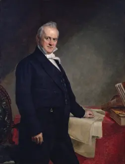 Democrat Prints: JAMES BUCHANAN, by George Peter Alexander Healy