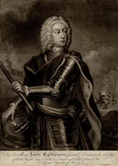 Founder Prints: James Edward Oglethorpe founded of the American colony of Georgia hoping to provided Britains worthy poor