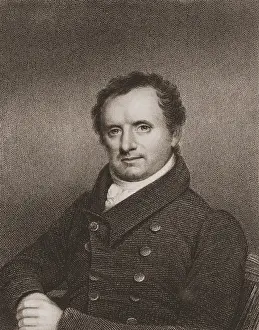 Cooper Prints: James Fenimore Cooper, American 19th century author