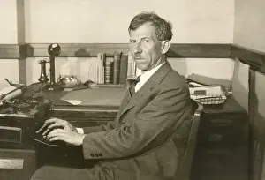 Columnist Prints: James J. Montague, American journalist and poet