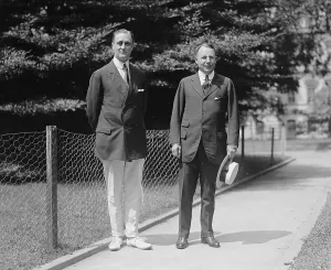 Running Mates Prints: James M. Cox (right), 1920 Democratic candidate for President with his Vice Presidential running mate