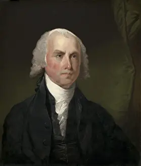 Lcgr1605 Prints: James Madison, by Gilbert Stuart