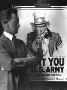 Recruitment Prints: James Montgomery Flagg, was appointed official artist in New York State by Governor Whitman