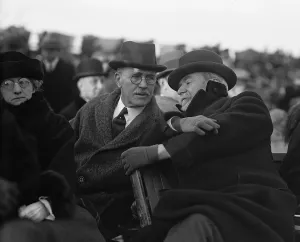Garfield Prints: James R. Garfield & Ambassador Jusserand at Bowling Field, 11/25/24