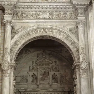 Castile La Mancha Prints: JAMETE, Esteban (1515-1565). Arch of Jamete