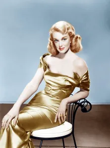 Sitting In Chair Prints: Jan Sterling, ca. 1950s