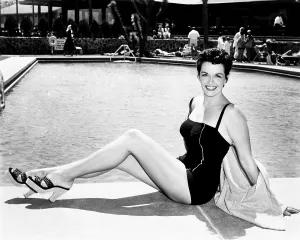 Swimming Pool Prints: Jane Russell, 1955